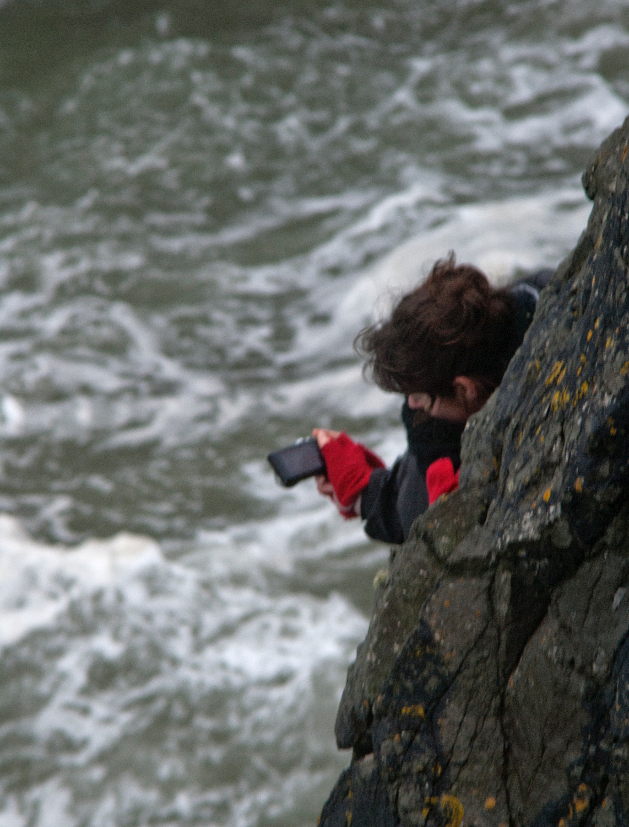 5 February 2011 - Andy Torbet - Abercastle blowhole 29